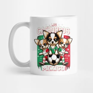 Chihuahua Soccer Futbol Los Cachorros Mexico #2 Mug